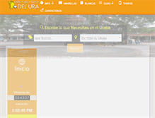Tablet Screenshot of directoriotelecelulardeluraba.com